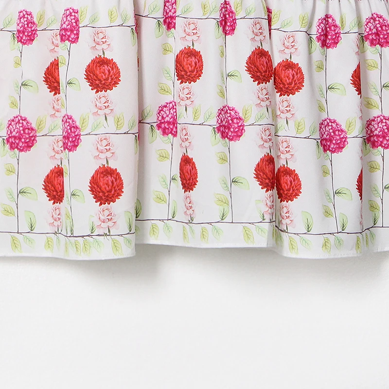 

SISPELL Print Hit Color Dresses For Female Stand Collar Hollow Out Sleeveless High Waist Slimming Ruched Women's Dress Fashion