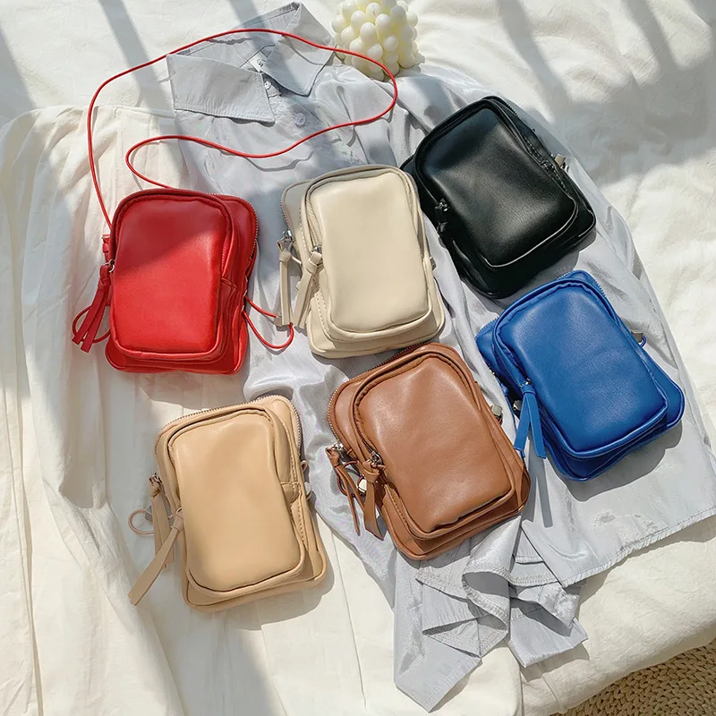 

Woman Shoulder Bag Lady Small Square Bag Small Phone Bag Woman Handbag Female Crossbody Bag Mini Women's Flap Bag