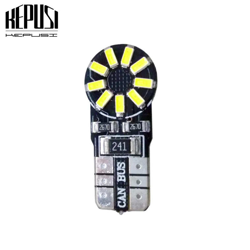 

T10 W5W 168 192 Led Tail Light 3014 18smd 12V for Car Led Auto Lamp CANBUS NO Error Car Marker Parking Bulb White