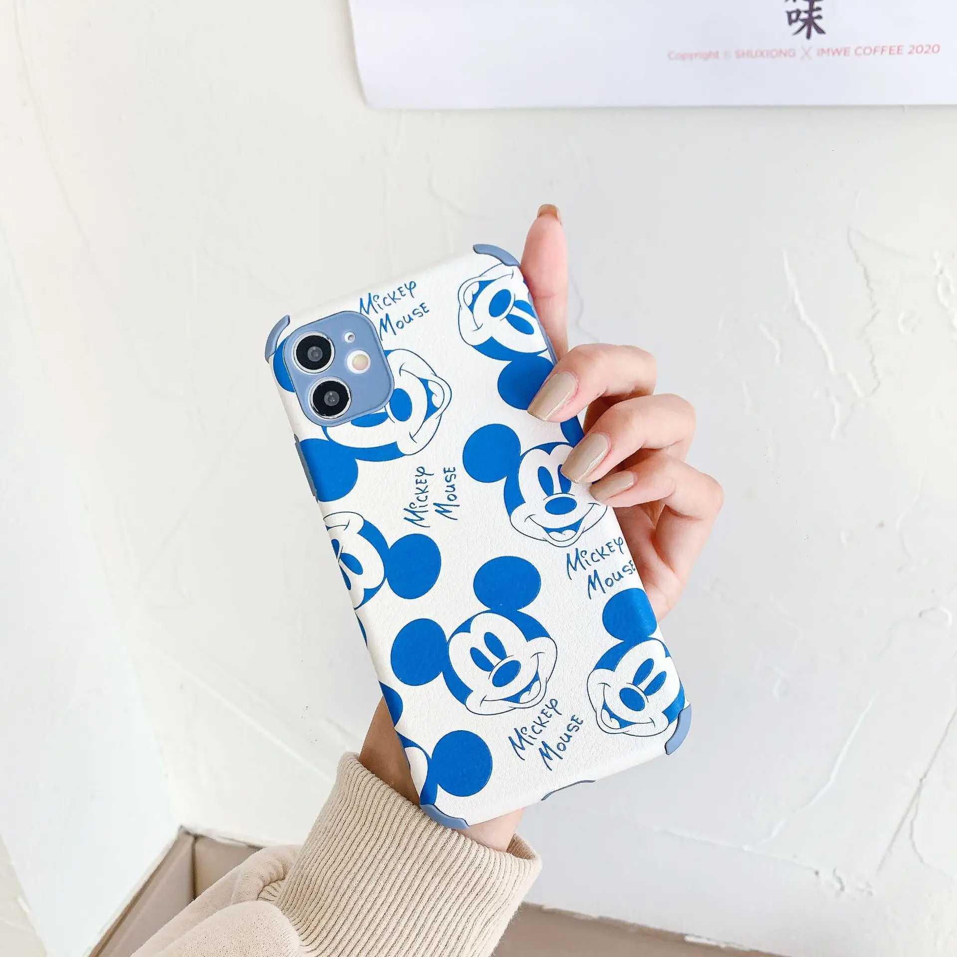 

2021 Disney Mickey for iPhone 7 plus xr xs max 11/12pro max 12mini kawayi coupe phone case