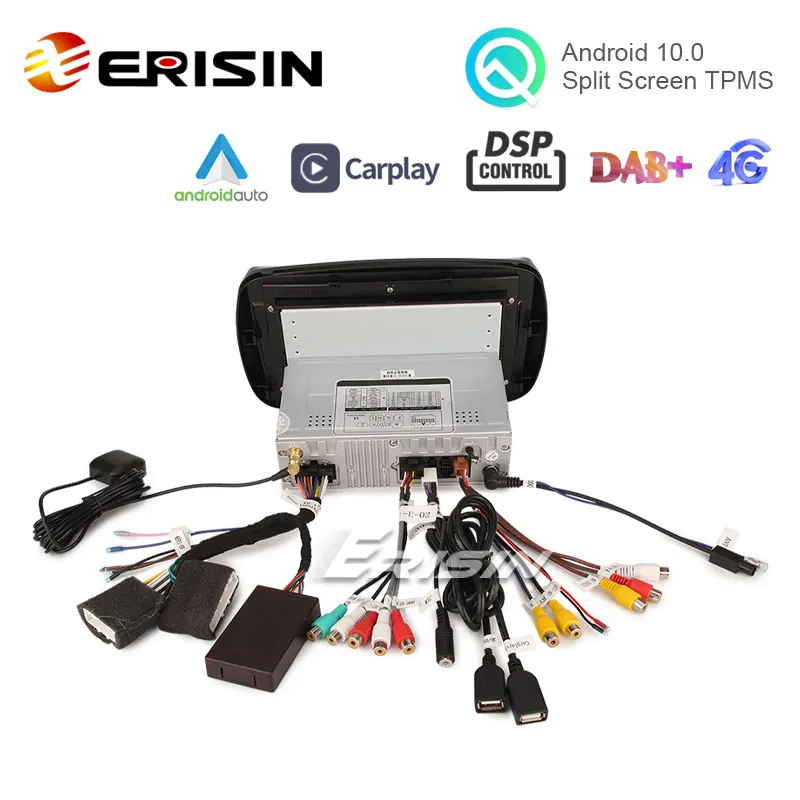 Автомобильная Мультимедийная система erisar ES8799S 9 дюймов Android 10 0 CarPlay и