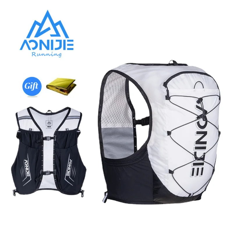 AONIJIE C9108 500ML  Lightweight Hydration Cross Country Pack Rucksack Bag Water Bladder ForHiking Running Marathon Cycling 2L