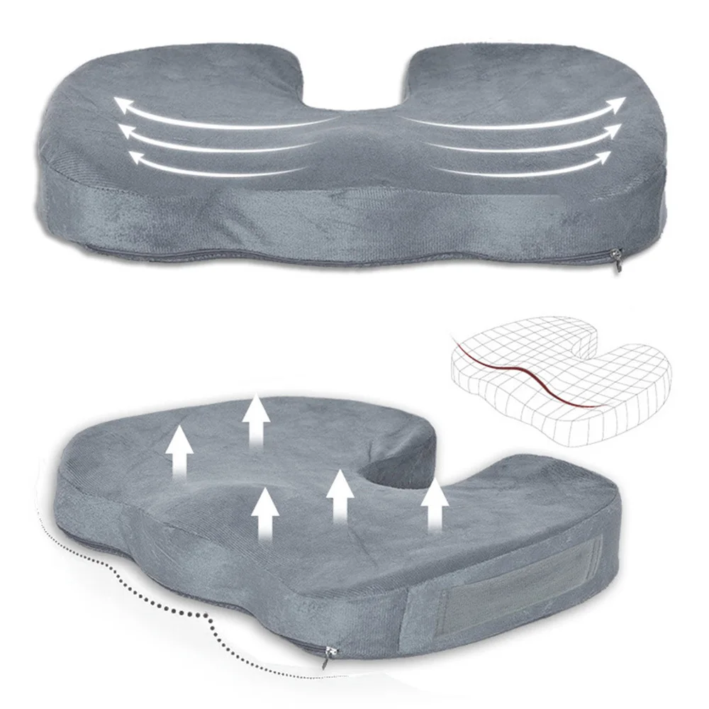 Теплая подушка для сиденья съемная и моющаяся нагревательная Офисная