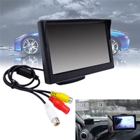 universal car mirror new 4 3 5800480 2 colors tft lcd screen monitor for car rear rearview backup camera parking two system