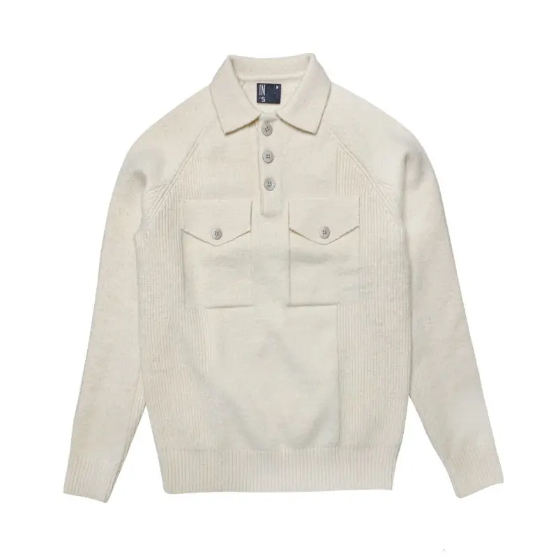 

Winter Thick Sweater Men's Slim Warm Fashion Casual Lapel Sweater Men Streetwear Korean Loose Knitting Sweaters Mens Clothes