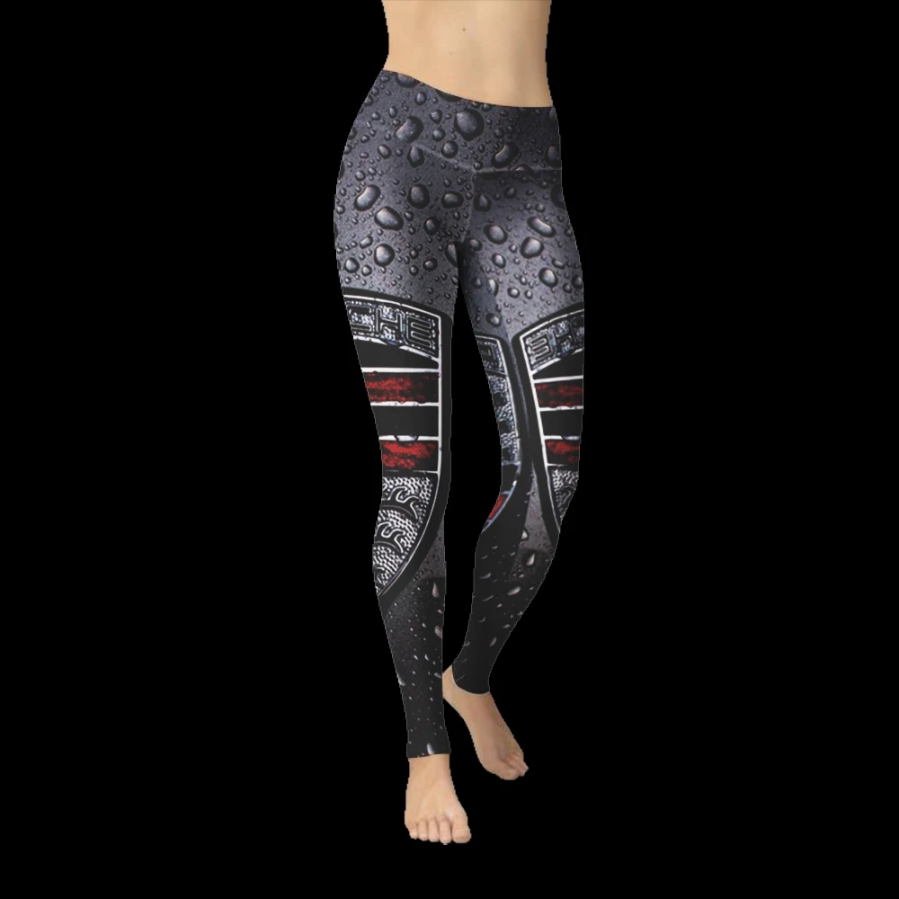 

2019 Summer Mature Street Graffiti Gym Sexy Gril Customize leggings
