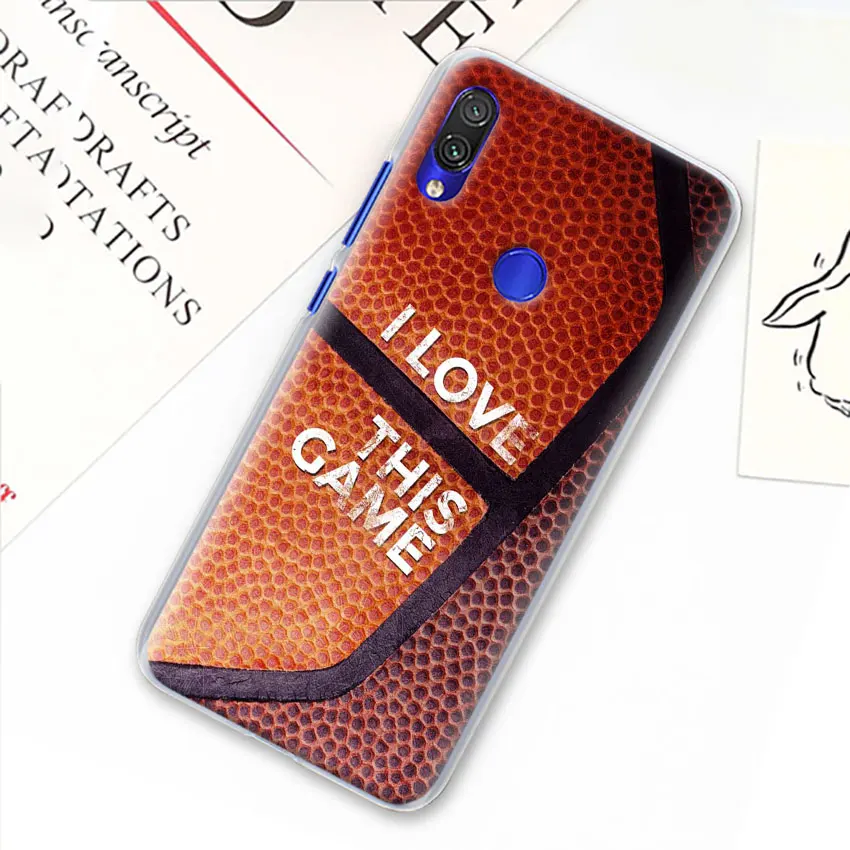 Черный чехол для Xiaomi mi A3 A1 A2 8 Lite 9T CC9E Play Red mi K20 Pro 7A Note 7 7S твердый прозрачный чехол