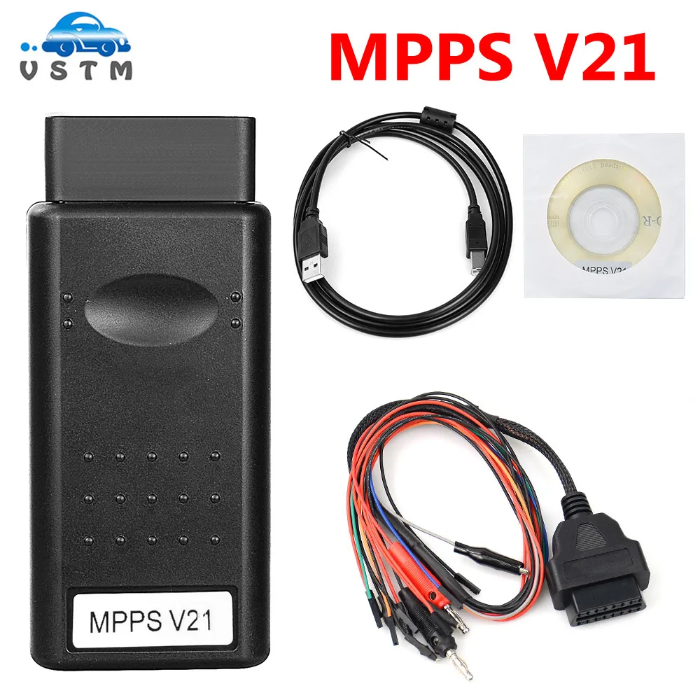 Инструмент для диагностики автомобиля MPPS V21 V18 Ecu чип тюнинг сканер TRICORE +