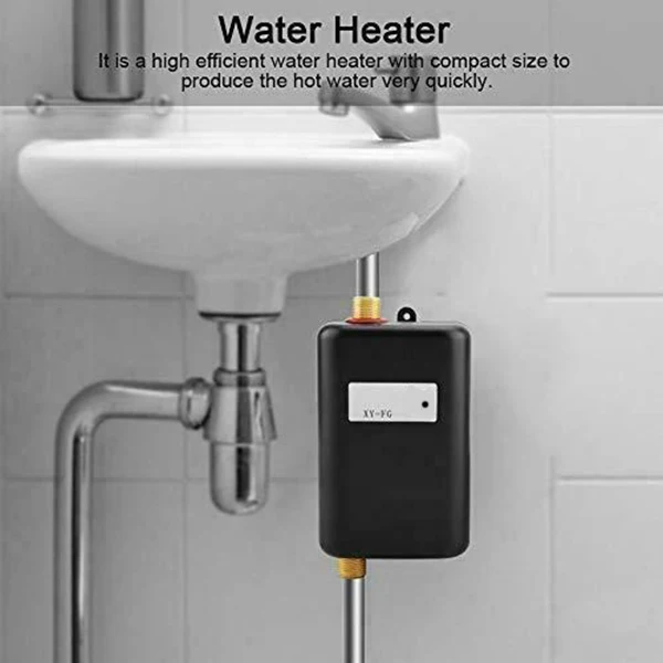 

Mini Instant Electric Water Heater Tankless Shower Hot Water System HY99