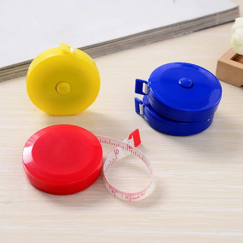 

1Pcs Portable Retractable Ruler Tape Measure Centimeter Belt Children Height Ruler Centimeter Inch Roll Tape Measuring