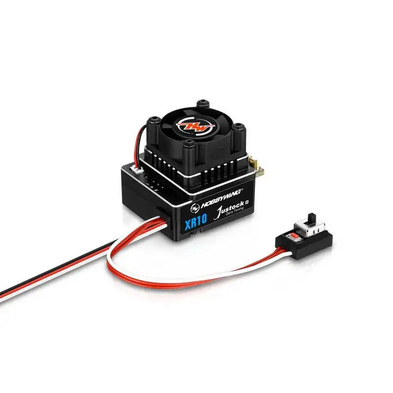 FATJAY Hobbywing XeRun XR10 G3 Justock 60A 2-3s бесщеточный сенсорный ESC для радиоуправляемых автомобилей 1/10