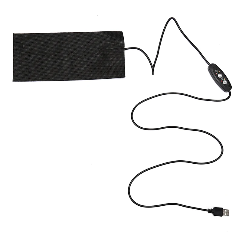 

USB Electric Heating Pad 3 Gear Adjusted Temperature DIY Thermal Vest Jacket Clothing Heated Pads