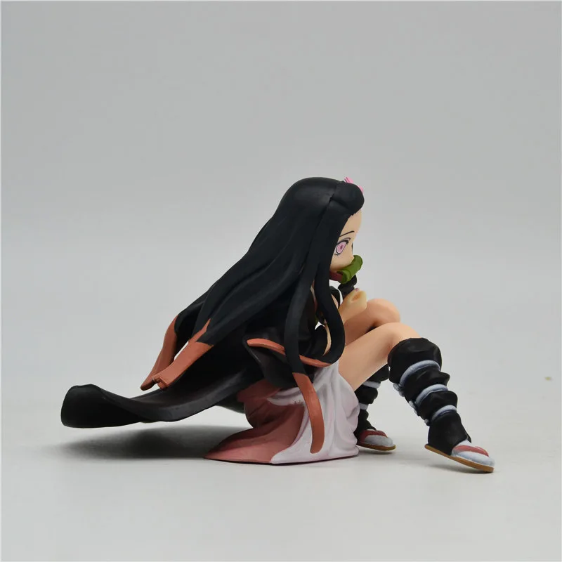 

Anime Demon Slayer Kimetsu no Yaiba Kamado Nezuko B Ver PVC Action Figure Collectible Model doll toy 10cm