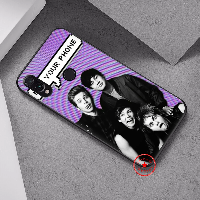 5 Seconds Of Summer мягкий чехол для Xiaomi Redmi Note 8 iPhone 7 6 Plus iPad Pro/Redmi 5A 4X Prime силиконовый |