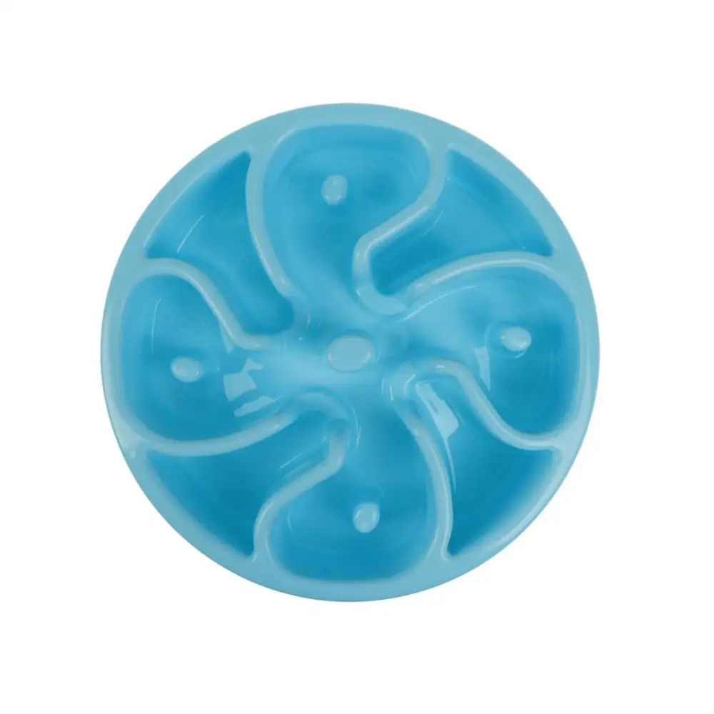 

Hot Sales!!! Flower Design Anti Choke Pet Dog Bowl Slow Down Feeding Food Feeder Healthy Dish