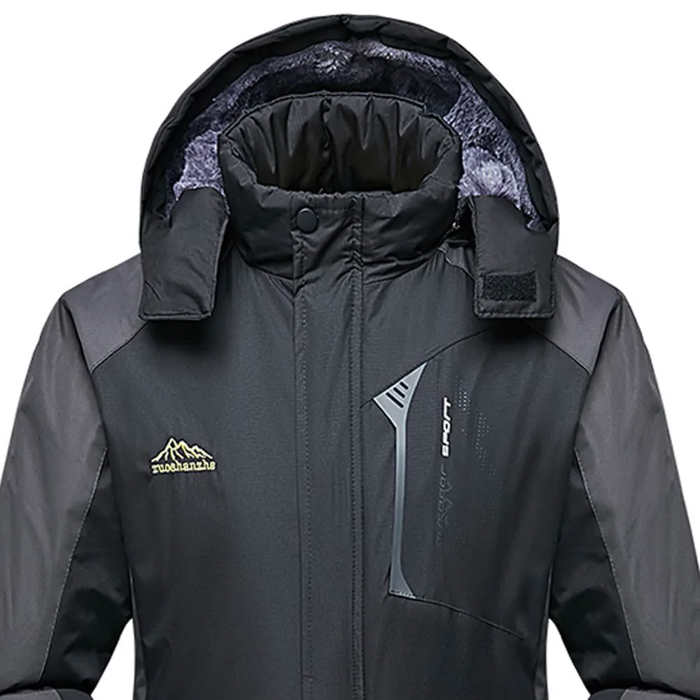 Мужские куртки бархатная куртка Мужская Зимняя Повседневная Длинная хлопковая