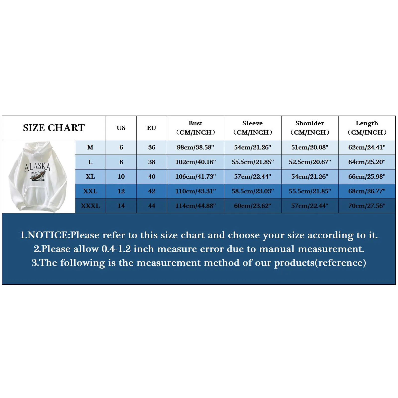 

Women Hoodies Alaska Letter Print Long Sleeve Sweatshirts Casual Pullover Aesthetic Loose Female Pullover Girls Hooded Sudaderas