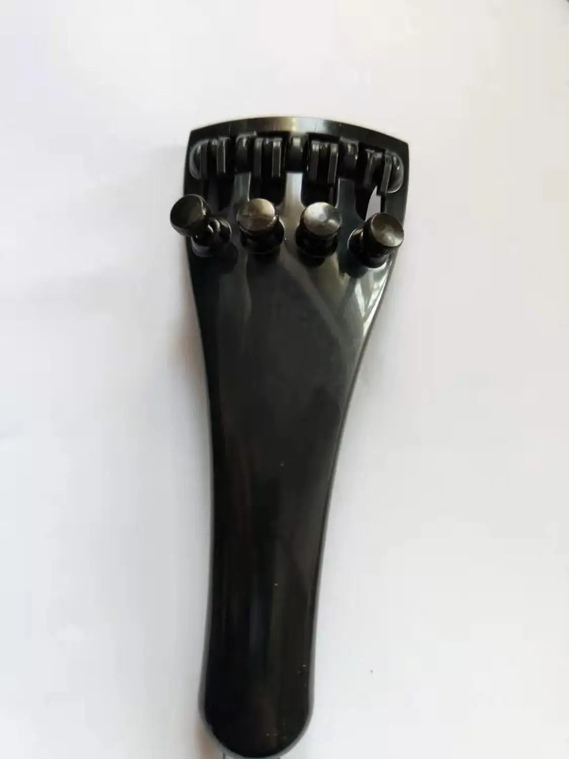 

1 PC Violin Tail Piece 4/4 Carbon Fiber Tail Piece Wood Violin Tailpiece