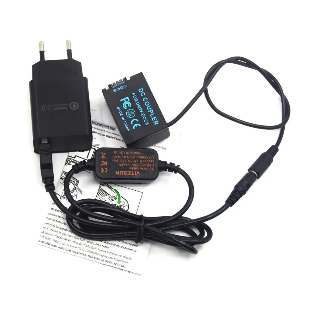 Зарядное устройство 5 В внешний аккумулятор с USB кабелем и соединителем