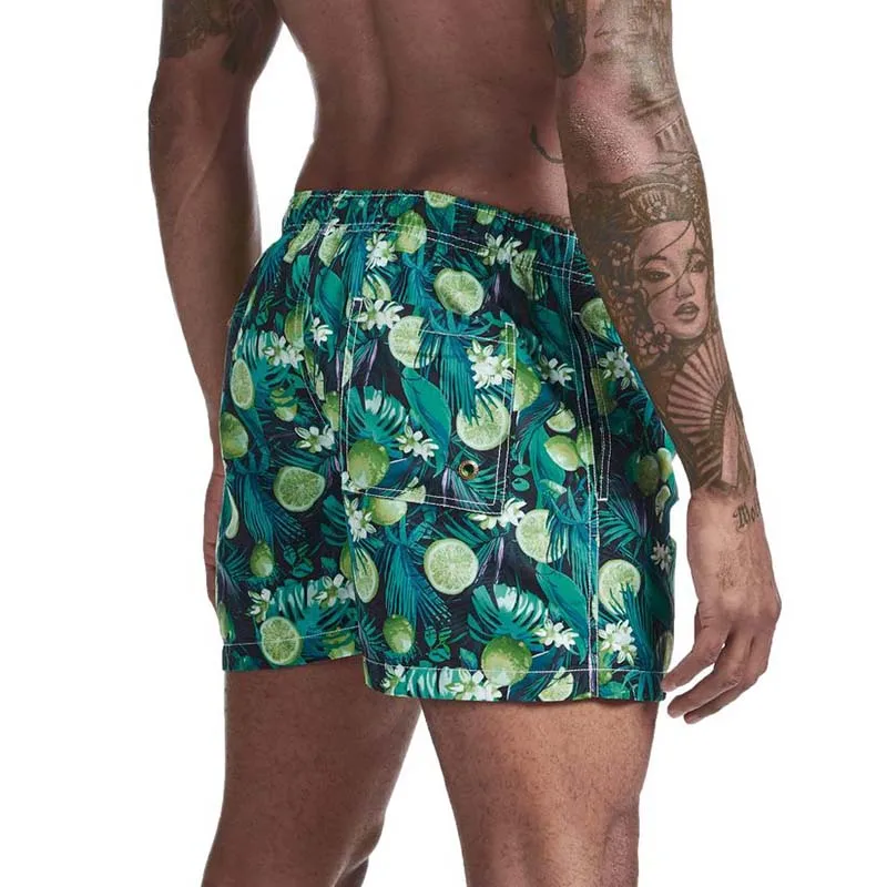 Для мужчин Рубашки домашние печатным рисунком быстросохнущая шорты в уличном