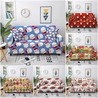 christmas pattern sofa cover 3 seater elastic couch cover for sofas stretch washable removable sofa slipcover 1234 seater