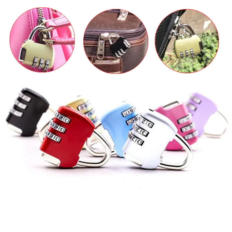 Мини рюкзак из цинкового сплава с замком для путешествий Противоугонный