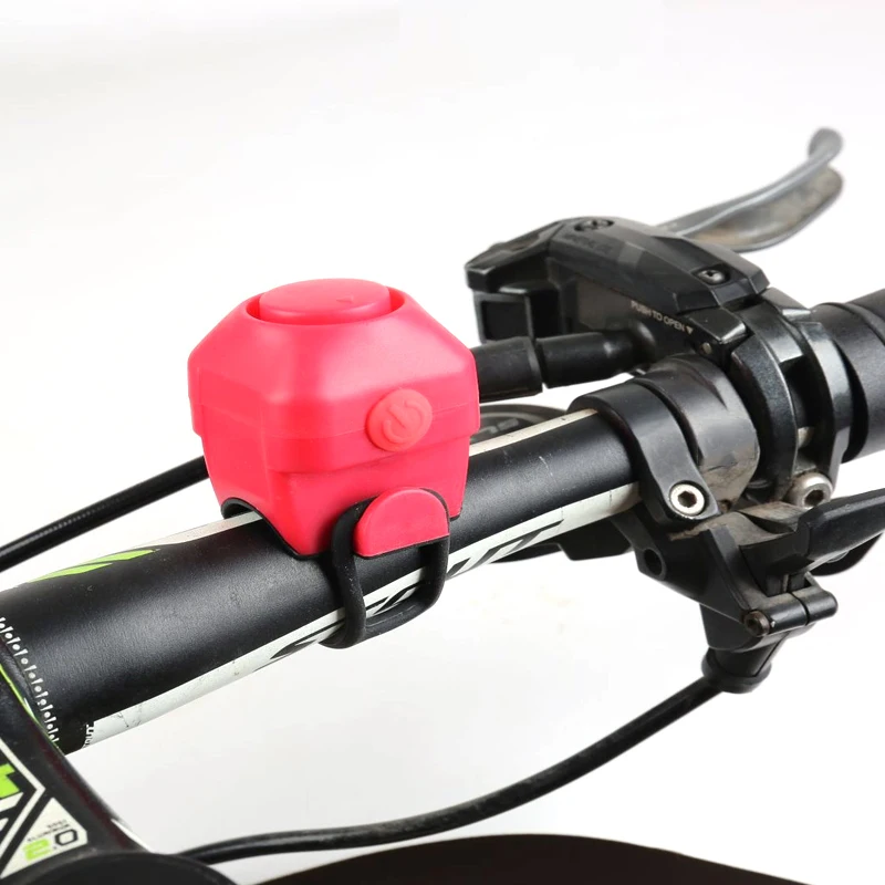 

Bike Electronic Loud Horn 130 db Warning Safety Electric Bell Police Siren Bicycle Handlebar Alarm Ring Bell Cycling Accessories