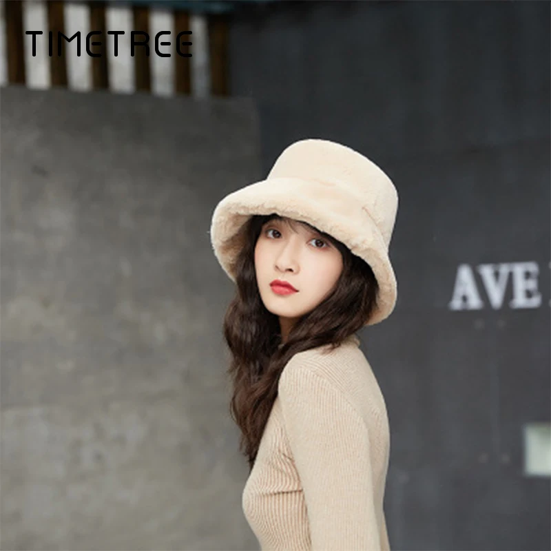 Осень Зима толстые плюшевые вязаные теплые мягкие шапки женские модные