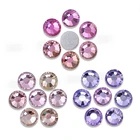 Новые цвета, Стразы без горячей фиксации, небесно-голубой блестящий коричневый цвет для 3D ногтей, блестки, Хрустальные стеклянные стразы, блестки для маникюра, художественного декора