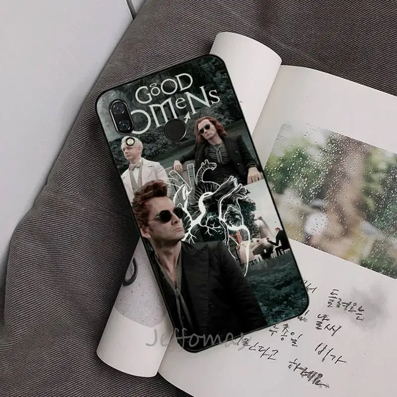 

Good Omen Phone Case For Xiaomi Redmi Note 4 4x 5 6 7 8 pro S2 PLUS 6A PRO