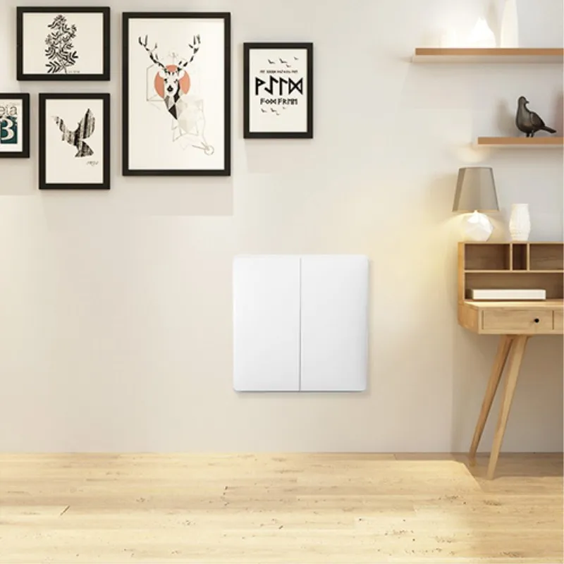 Умный настенный светильник Aqara, переключатель одной линии огня, версия ZigBee, Wi-Fi, беспроводное подключение, приложение, дистанционное управление