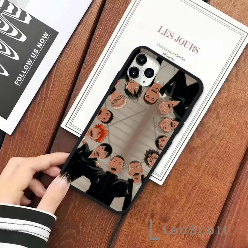 

Haikyuu Hinata cool cute anime Phone Case for iPhone 11 12 pro XS MAX 8 7 6 6S Plus X 5S SE 2020 XR