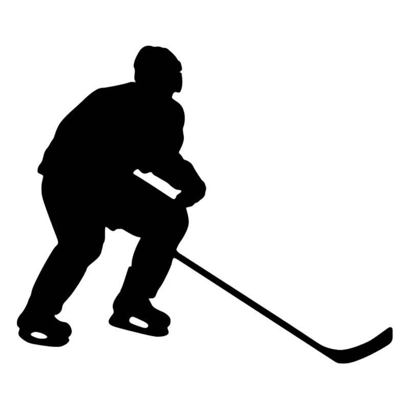 

наклейки на авто Хоккеист водонепроницаемые наклейки на машину наклейка для авто автонаклейка стикер этикеты винила наклейки стайлинга автомобилей украшения на бампере автомобиля заднее стекло