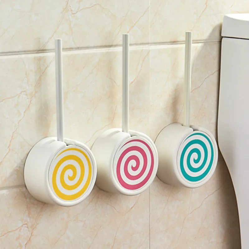 

Подвесной держатель, щетка для унитаза, симпатичная Современная гигиеническая щетка для мытья ванной комнаты, настенное крепление, товары ...