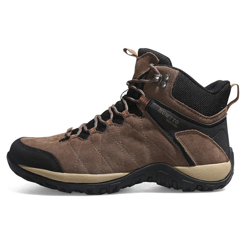 HUMTTO Brand Outdoor Sneakers Man Profession Hiking Shoes for Men Winter Climbing Camping Trekking Shoes Mens Leather Male Boots