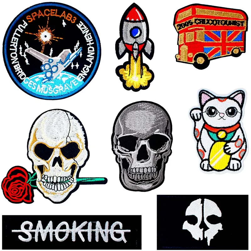 Undead Вселенная железная нашивка значок ткань текстиль швейная эполета логотип