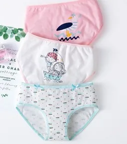 

Модные хлопковые трусы Goocheer 3 шт./лот, высококачественные трусы для девочек, детские трусы, нижнее белье, детские трусы