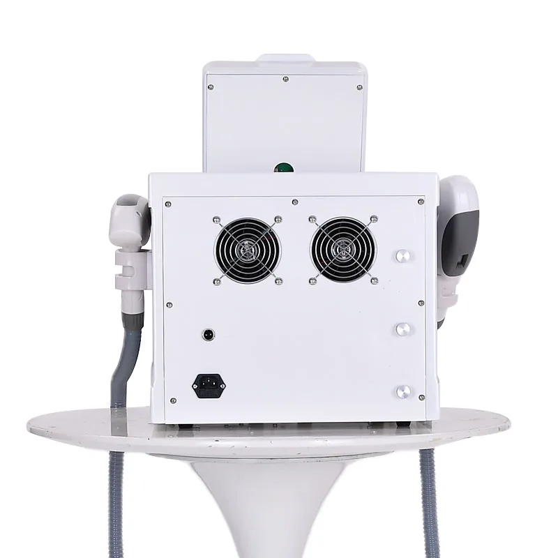 2021 новейшая косметическая машина для омоложения кожи и лазерной эпиляции с двумя