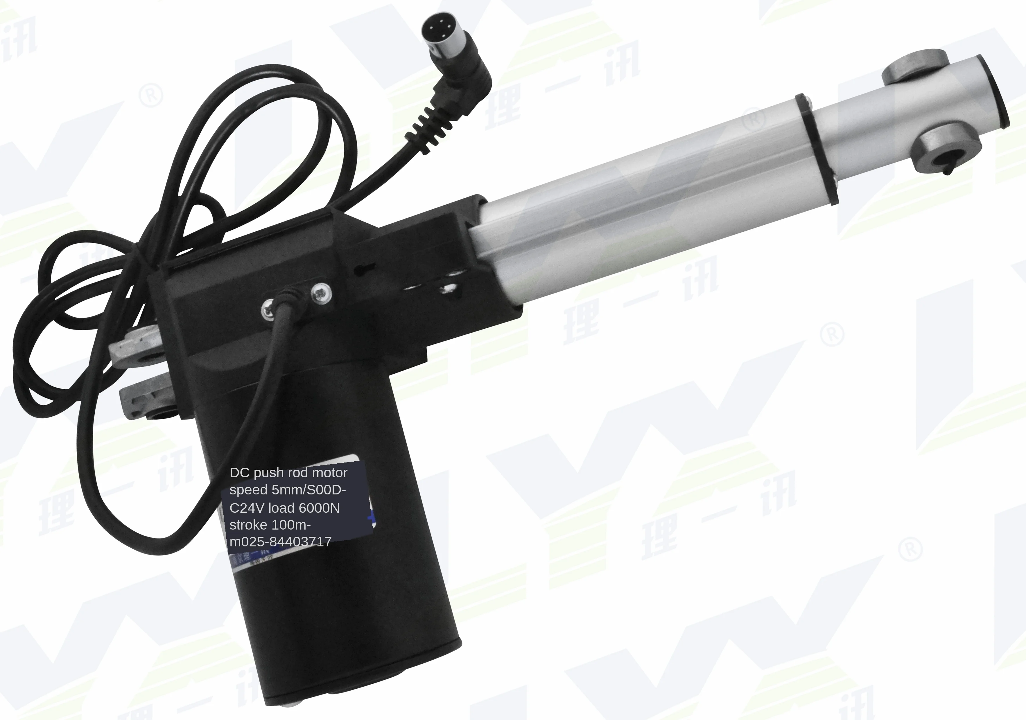 Ligação de Expansão Atuador Linear dc Push Rod Elétrica Máquina 6000n Slidable 12v – 24v