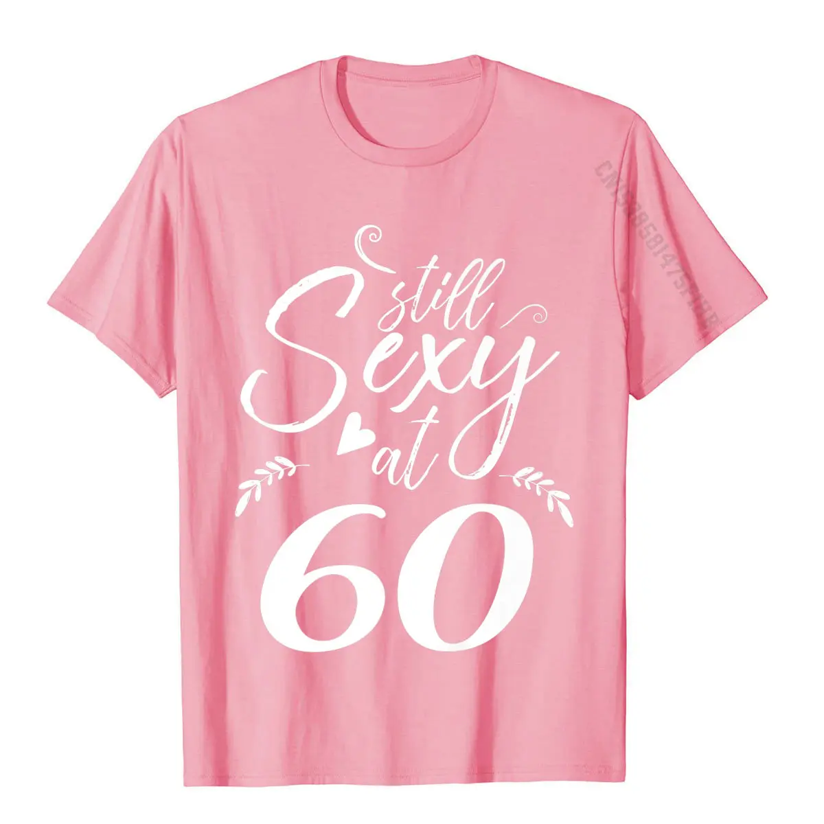 Мужская хлопковая футболка с принтом Мама 60-го дня рождения | одежда