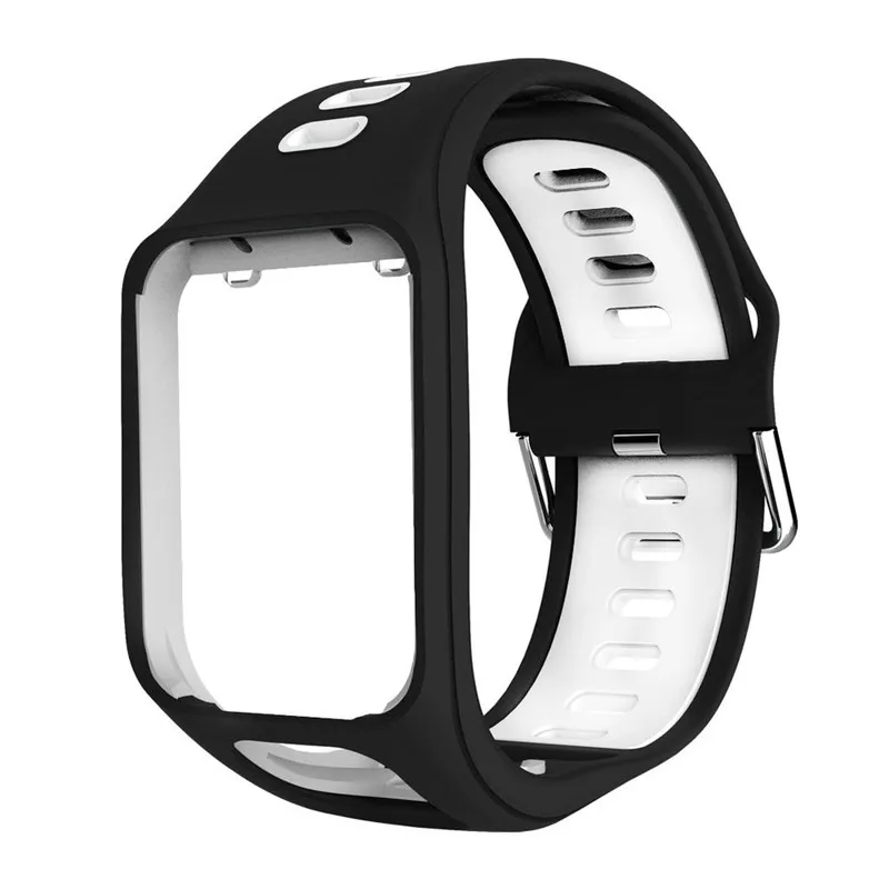 Высококачественные силиконовые сменные наручные часы ремешок для TomTom Runner 2 3 Spark 3 Спортивные часы GPS для Tom 2 3 серии