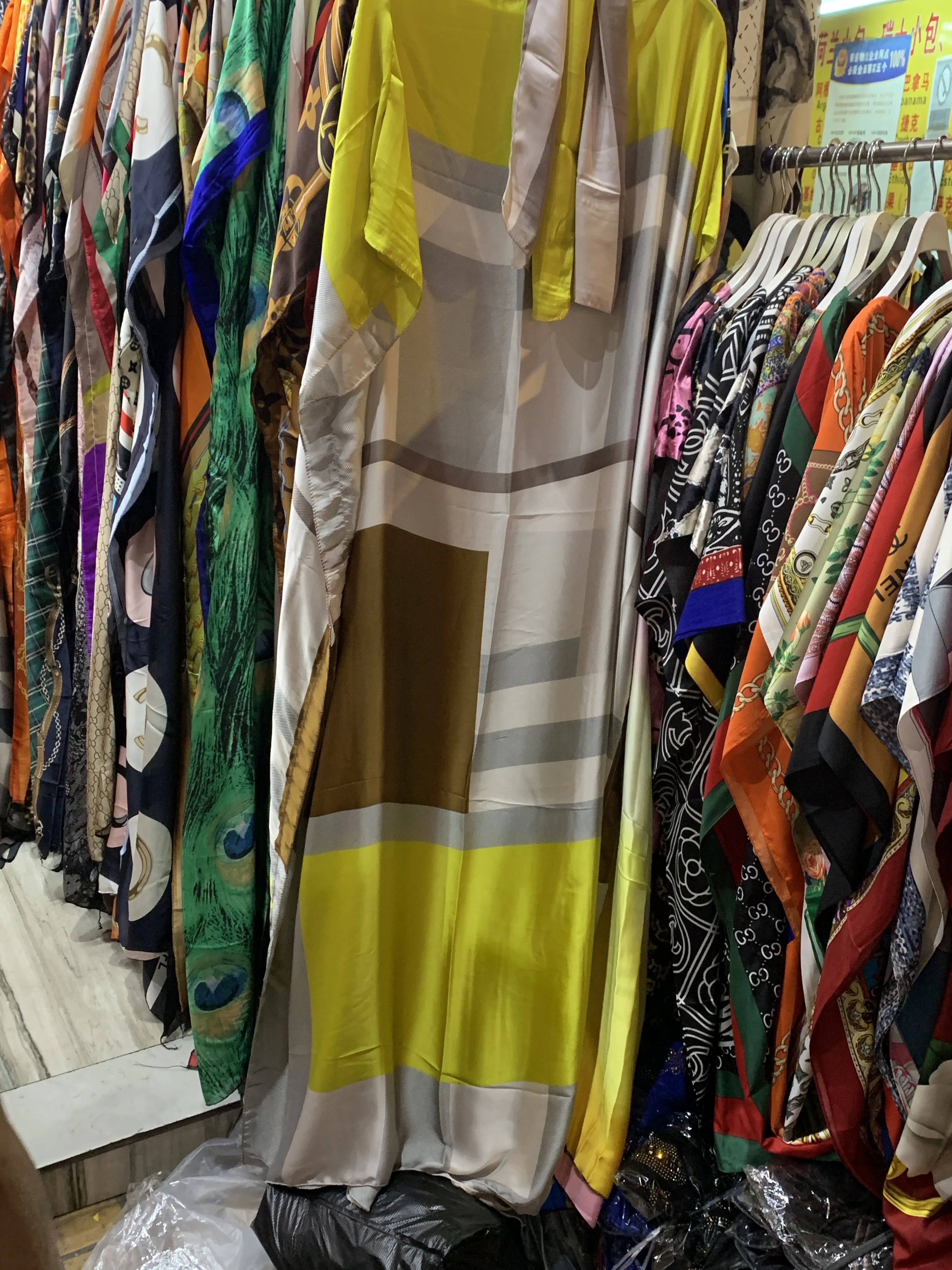 Африканские платья для женщин 2019 Популярные атласные шелковые летние женские в