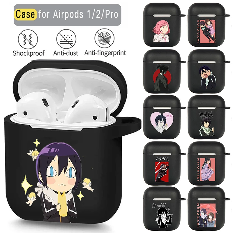 Чехол Yato Noragami для японского аниме Art Airpods защитный чехол планшетов черный |