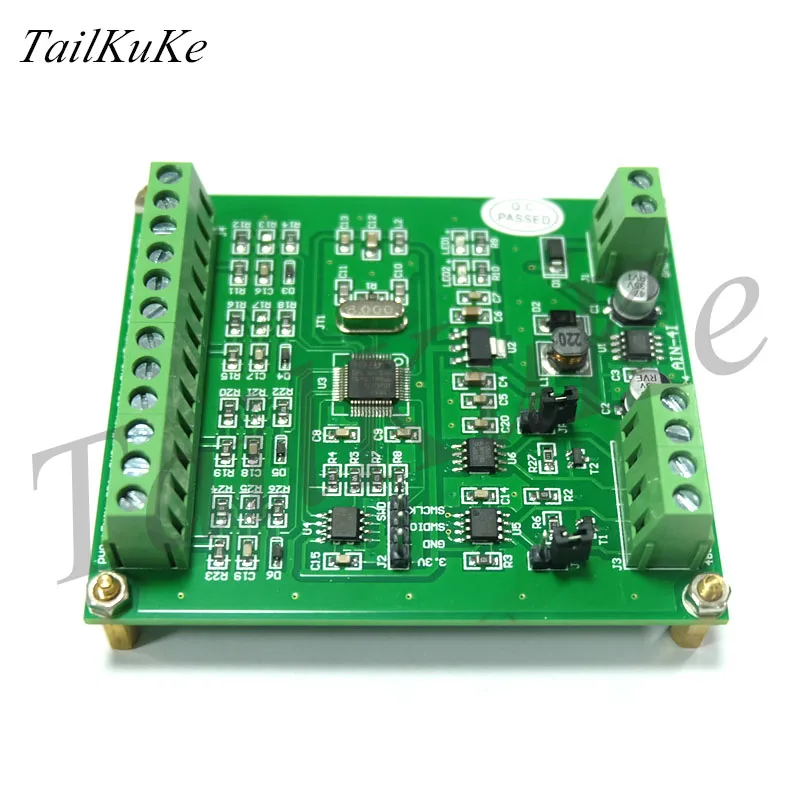 4 способ 4-20mA аналоговый входной модуль RS485 плата сбора STM32F103C8T6 макетная плата