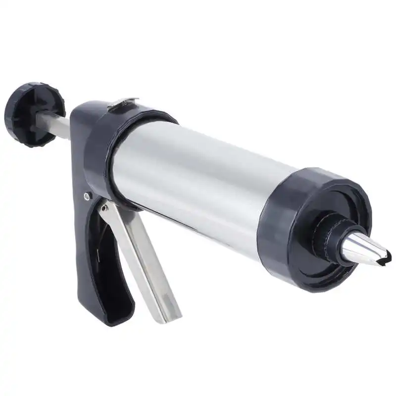 Kitchen Supplies Biscuits Maker Cookies Press Stainless Steel Cake Pastry Decorating Nozzle Set DIY Baking Tools Bakeware |