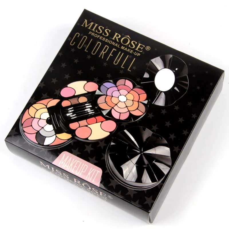 Новый высококачественный 57 цветов лепесток поднос для макияжа 43 Цвет Тени век