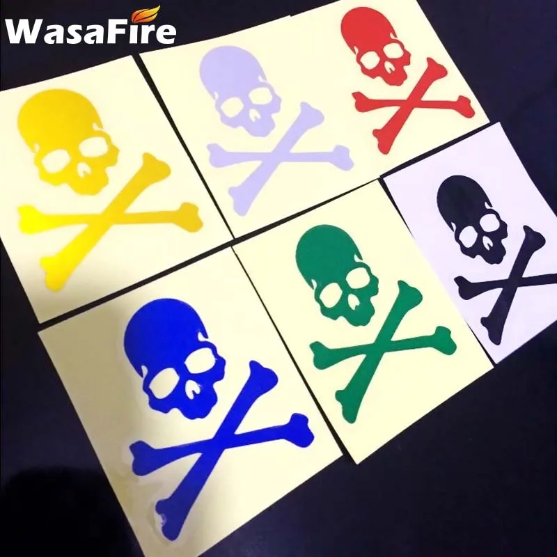 

Светоотражающая наклейка с черепом для велосипеда, флуоресцентная наклейка, Стикеры для горного велосипеда, наклейки на шлем с фиксированн...