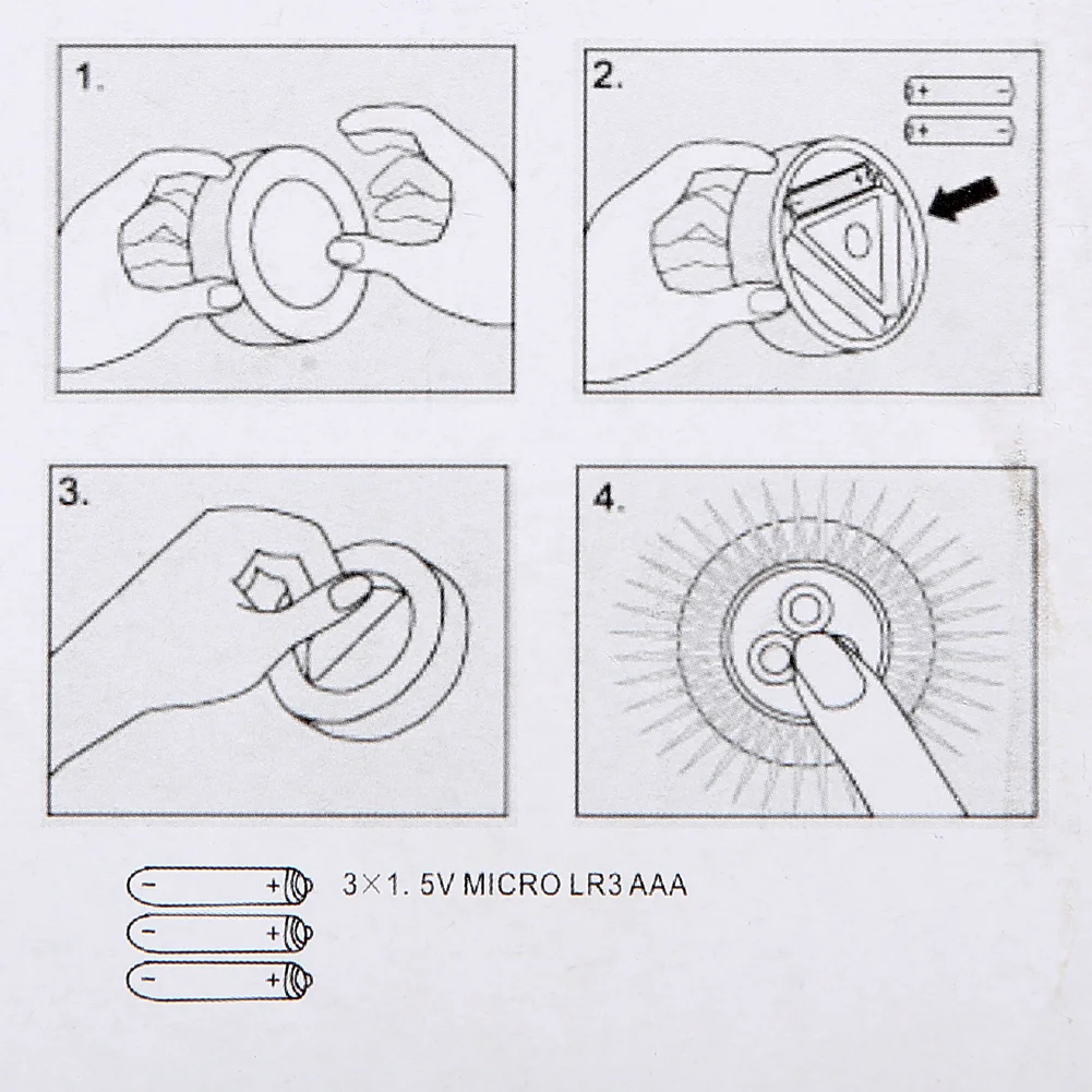 3 светодиодный светильник для шкафа с клейкой наклейкой лампа кухни спальни