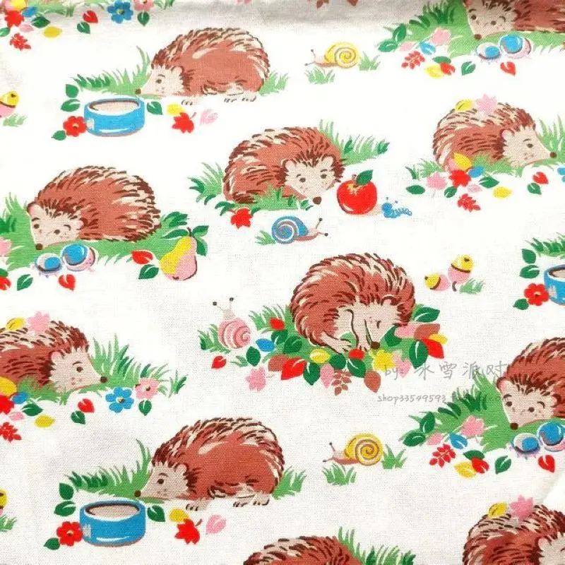 BTY 1 ярд хлопчатобумажная ткань-CK стиль Мультяшные персонажи милые животные