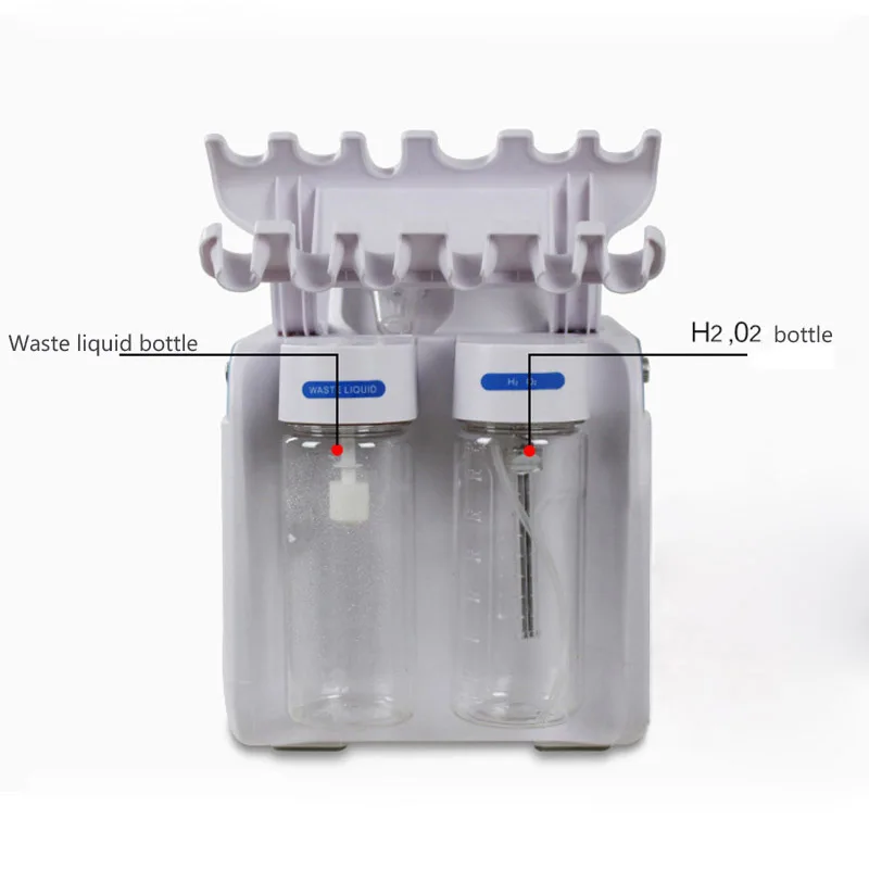 6 в 1 Aqua Hydra водная дермабразия для лица H2 O2 кислородный спрей RF биолифтинг спа